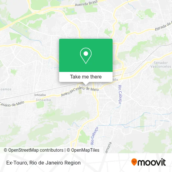 Ex-Touro map