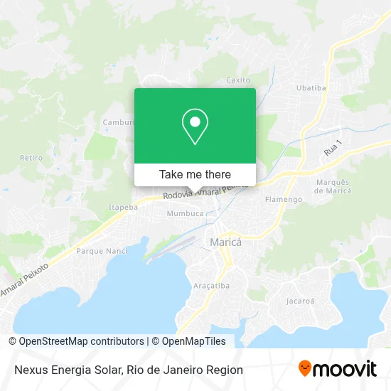 Nexus Energia Solar map