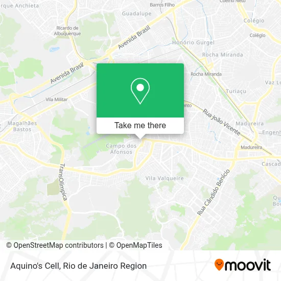 Aquino's Cell map