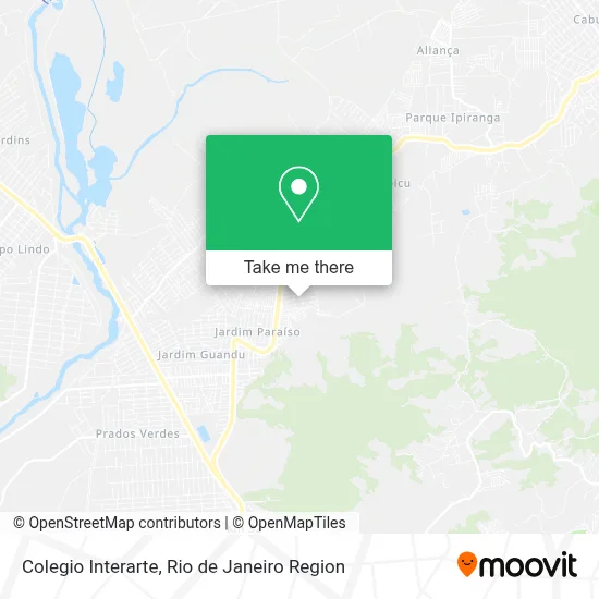 Colegio Interarte map