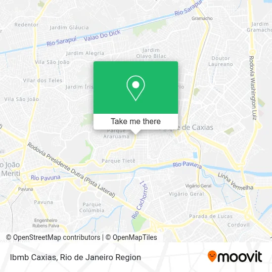 Ibmb Caxias map