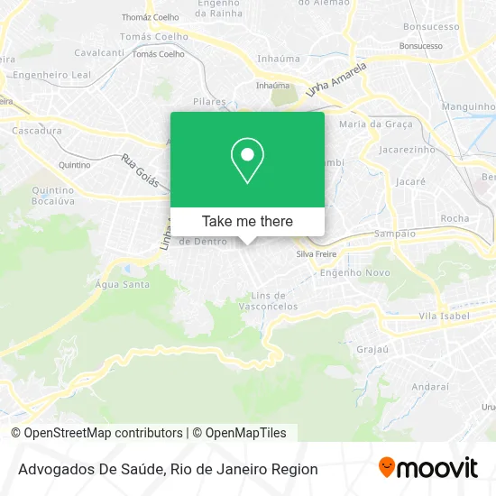Advogados De Saúde map