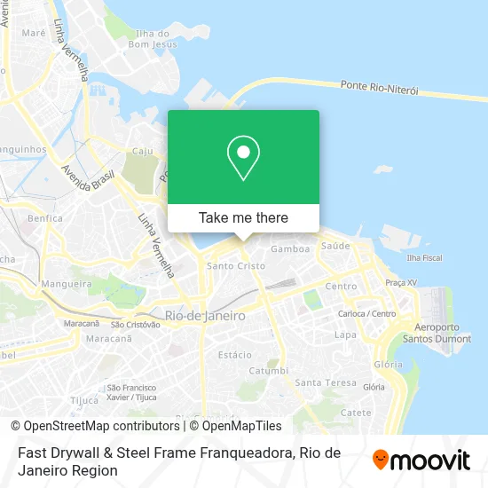 Fast Drywall & Steel Frame Franqueadora map