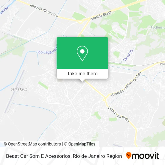 Beast Car Som E Acessorios map