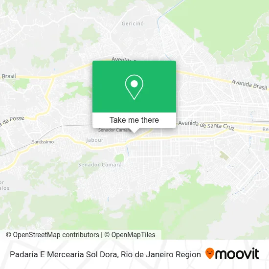 Padaria E Mercearia Sol Dora map