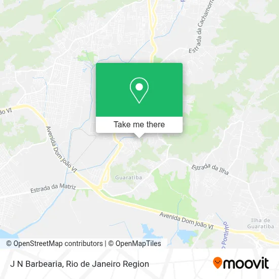 J N Barbearia map
