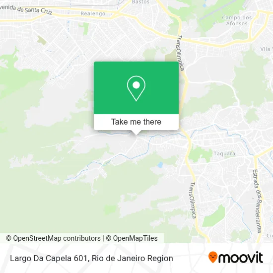 Largo Da Capela 601 map
