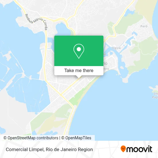 Comercial Limpel map