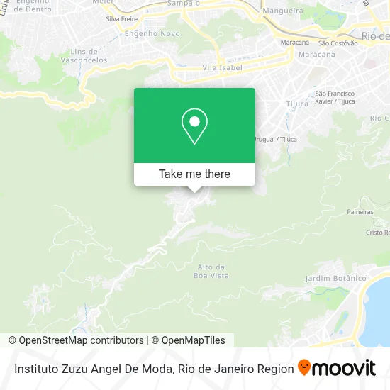 Instituto Zuzu Angel De Moda map