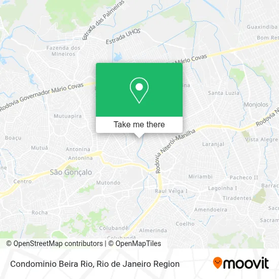 Condominio Beira Rio map
