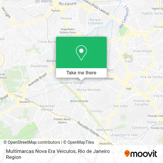 Multimarcas Nova Era Veiculos map