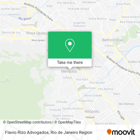 Flavio Rizo Advogados map