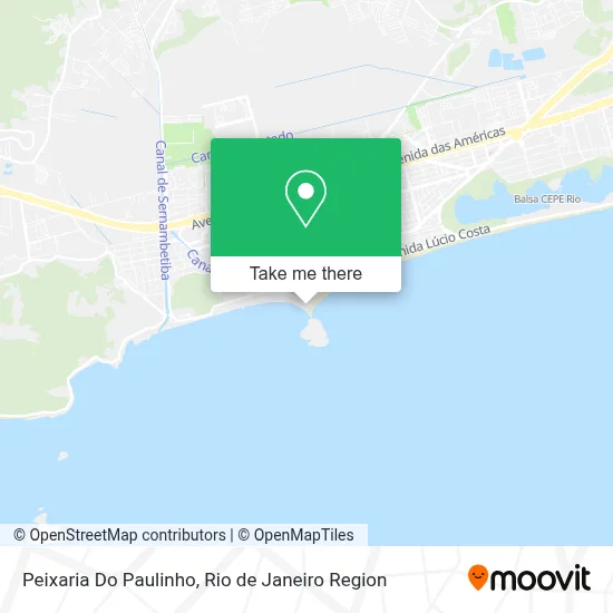 Peixaria Do Paulinho map