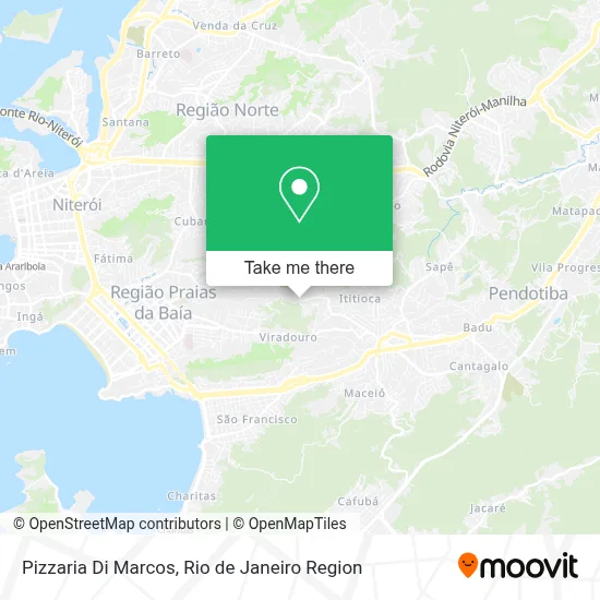 Pizzaria Di Marcos map