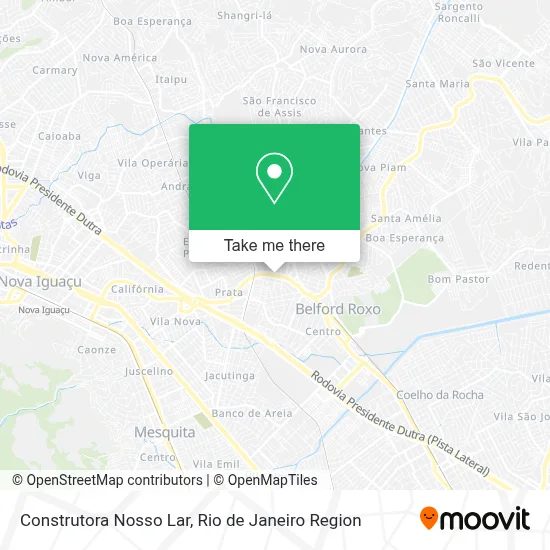Construtora Nosso Lar map