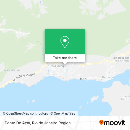 Ponto Do Açaí map