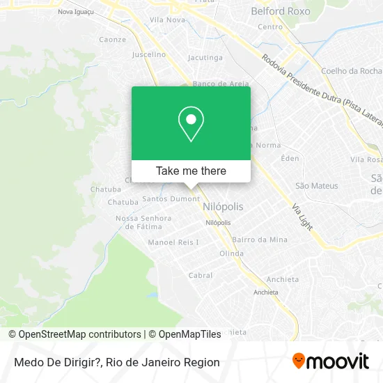 Medo De Dirigir? map