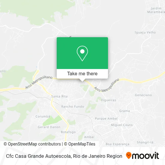 Cfc Casa Grande Autoescola map