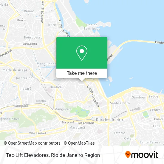 Tec-Lift Elevadores map