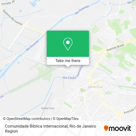 Comunidade Bíblica Internacional map