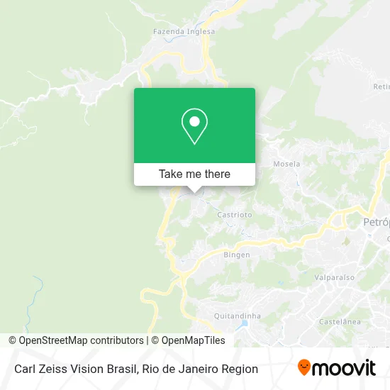 Carl Zeiss Vision Brasil map