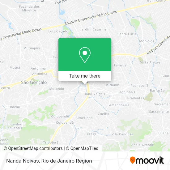 Nanda Noivas map