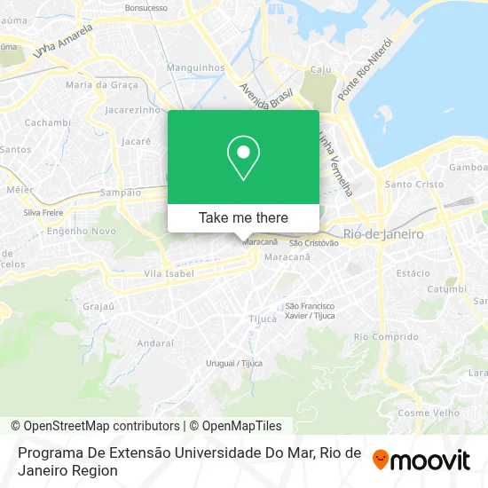 Programa De Extensão Universidade Do Mar map