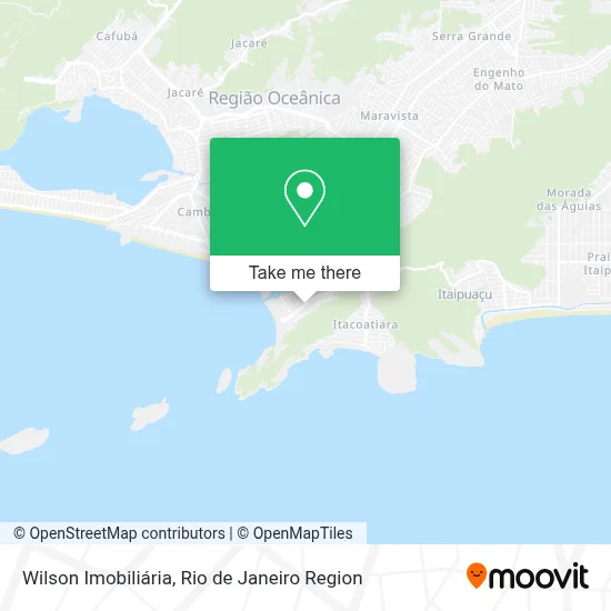 Wilson Imobiliária map