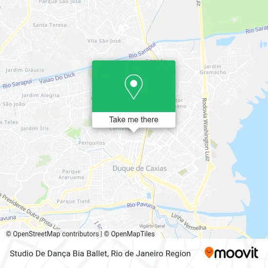 Studio De Dança Bia Ballet map