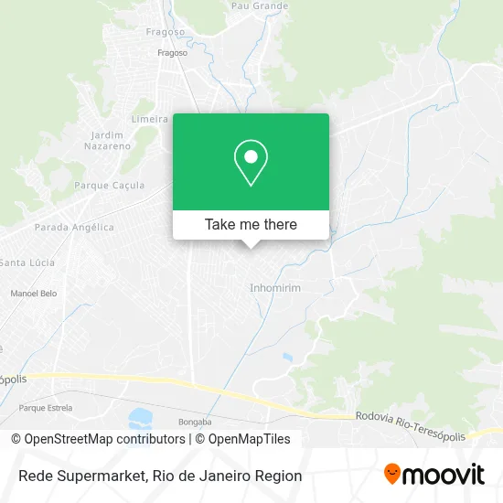 Rede Supermarket map