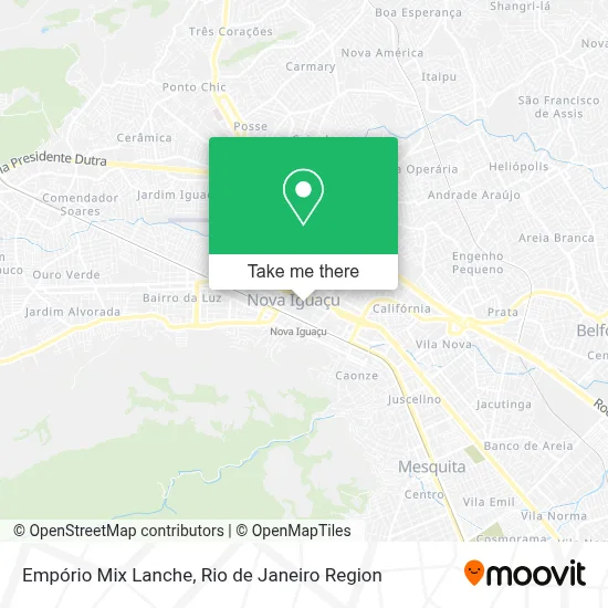 Empório Mix Lanche map