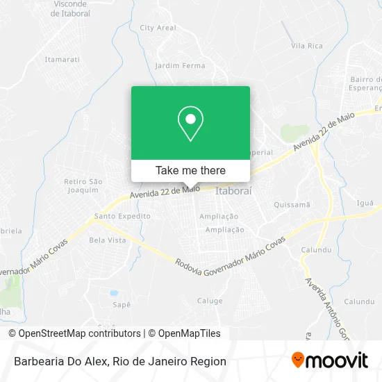 Barbearia Do Alex map