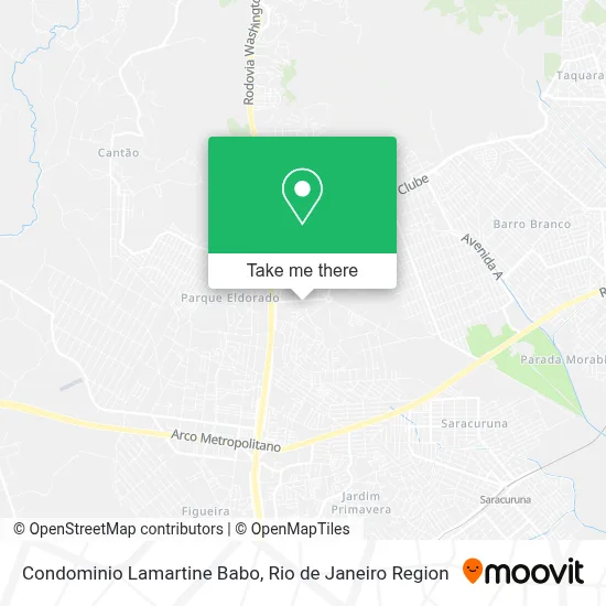 Condominio Lamartine Babo map