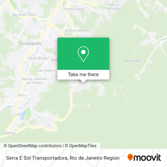 Serra E Sol Transportadora map