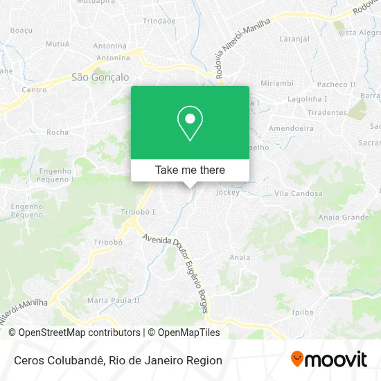 Ceros Colubandê map