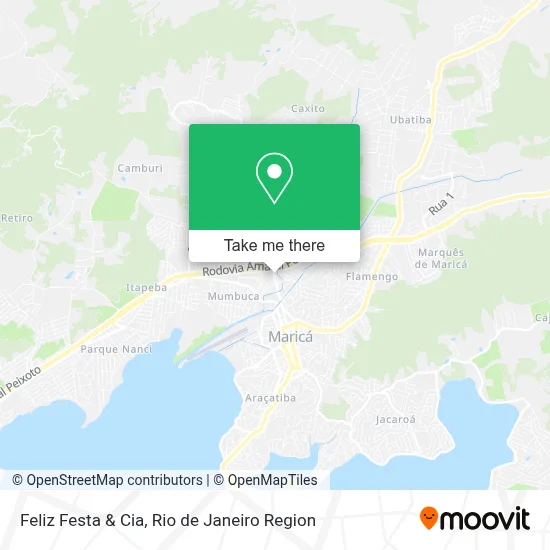 Feliz Festa & Cia map