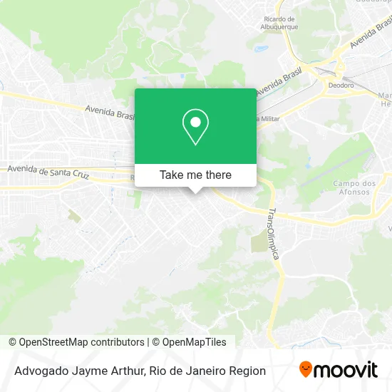 Advogado Jayme Arthur map