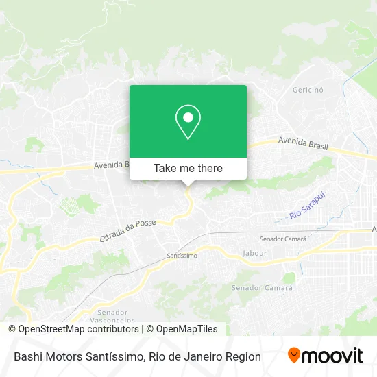 Bashi Motors Santíssimo map