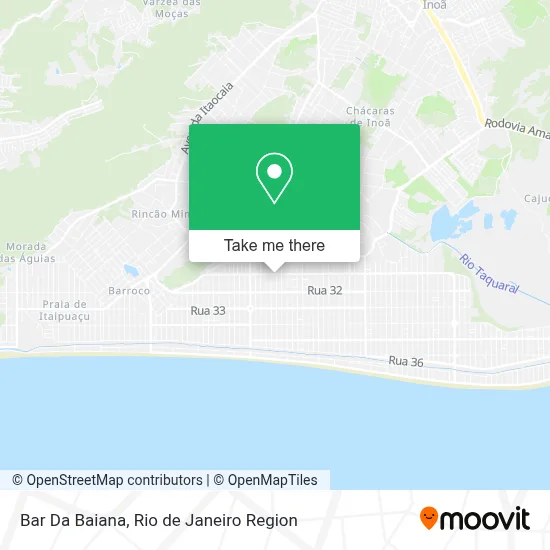 Bar Da Baiana map