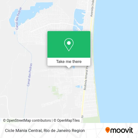 Cicle Mania Central map