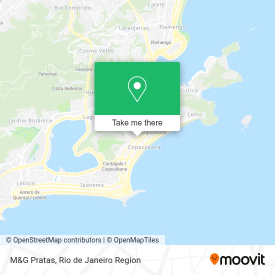 M&G Pratas map