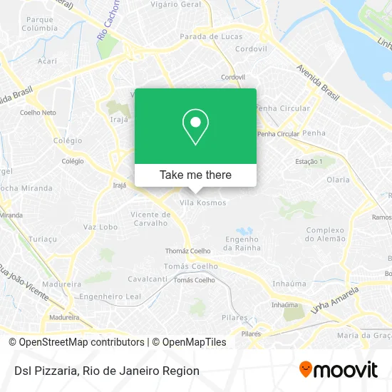 Dsl Pizzaria map
