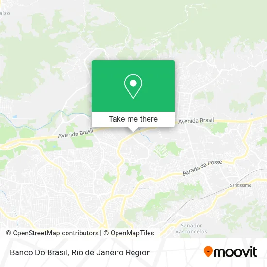 Banco Do Brasil map