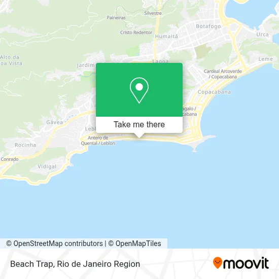 Beach Trap map