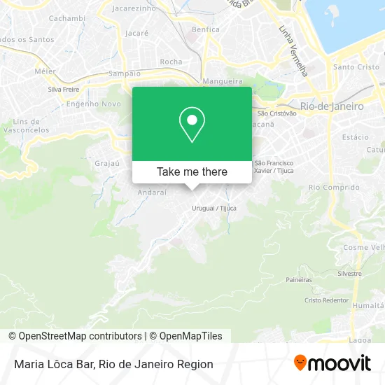 Maria Lôca Bar map