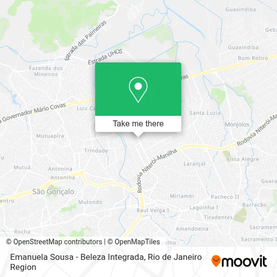 Emanuela Sousa - Beleza Integrada map