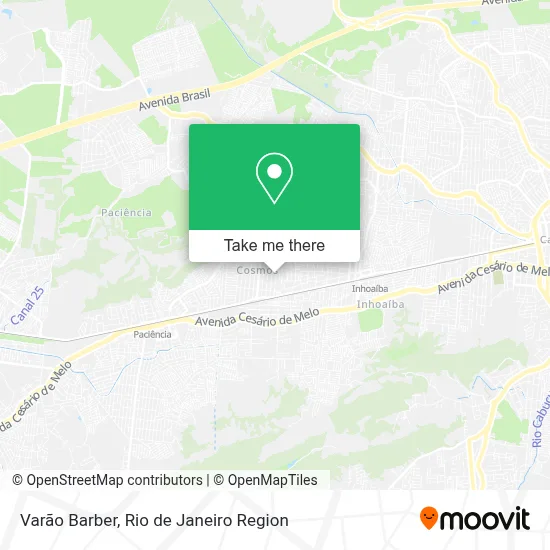 Varão Barber map