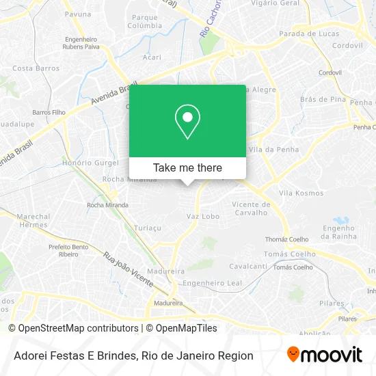 Adorei Festas E Brindes map