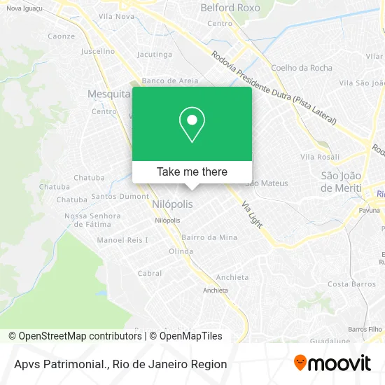 Apvs Patrimonial. map