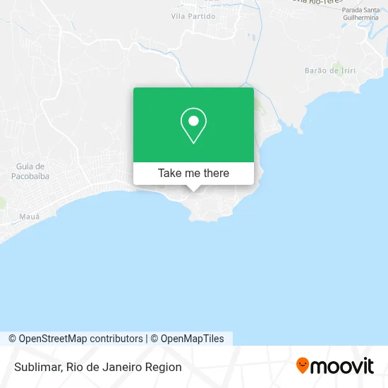 Sublimar map